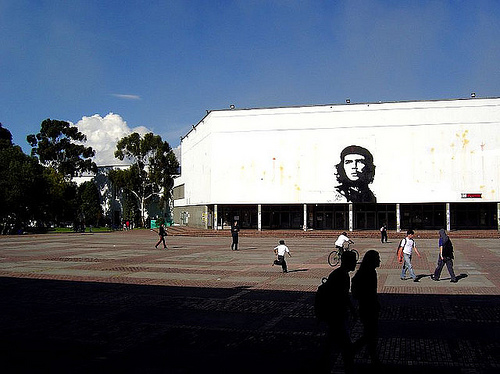 Foto Plaza Ché Universidad Nacional de Colombia
